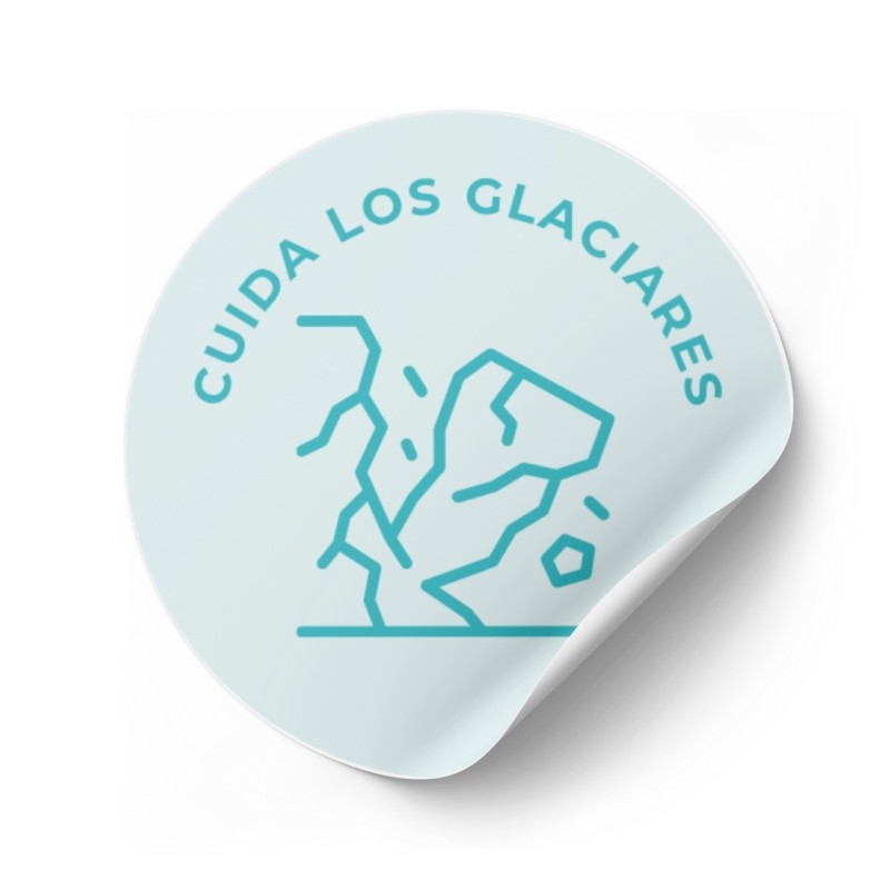 Sticker "Cuida Los Glaciares" - Colección 2025