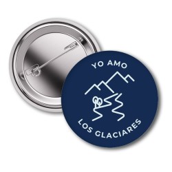 Chapita "Yo amo los glaciares" - Colección 2025