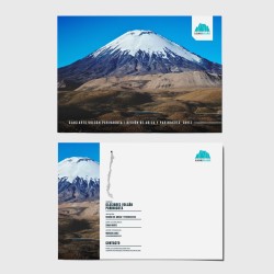 Postal Glaciares Volcán Parinacota