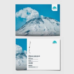 Postal Glaciares Volcán Chillán